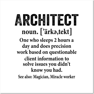 Architect Definition architecture students Posters and Art